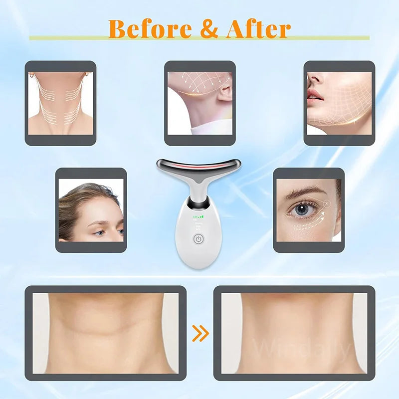 LunaraLight™ 7-in-1 LED Facial Sculptor + Travel Case