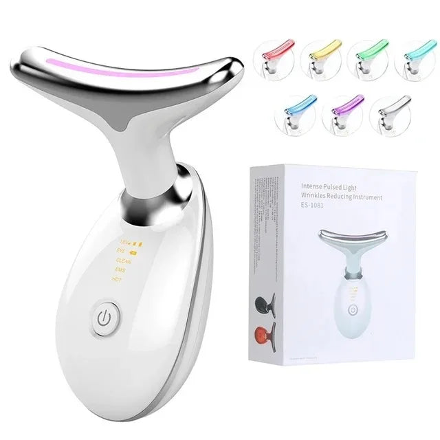LunaraLight™ 7-in-1 LED Facial Sculptor + Travel Case