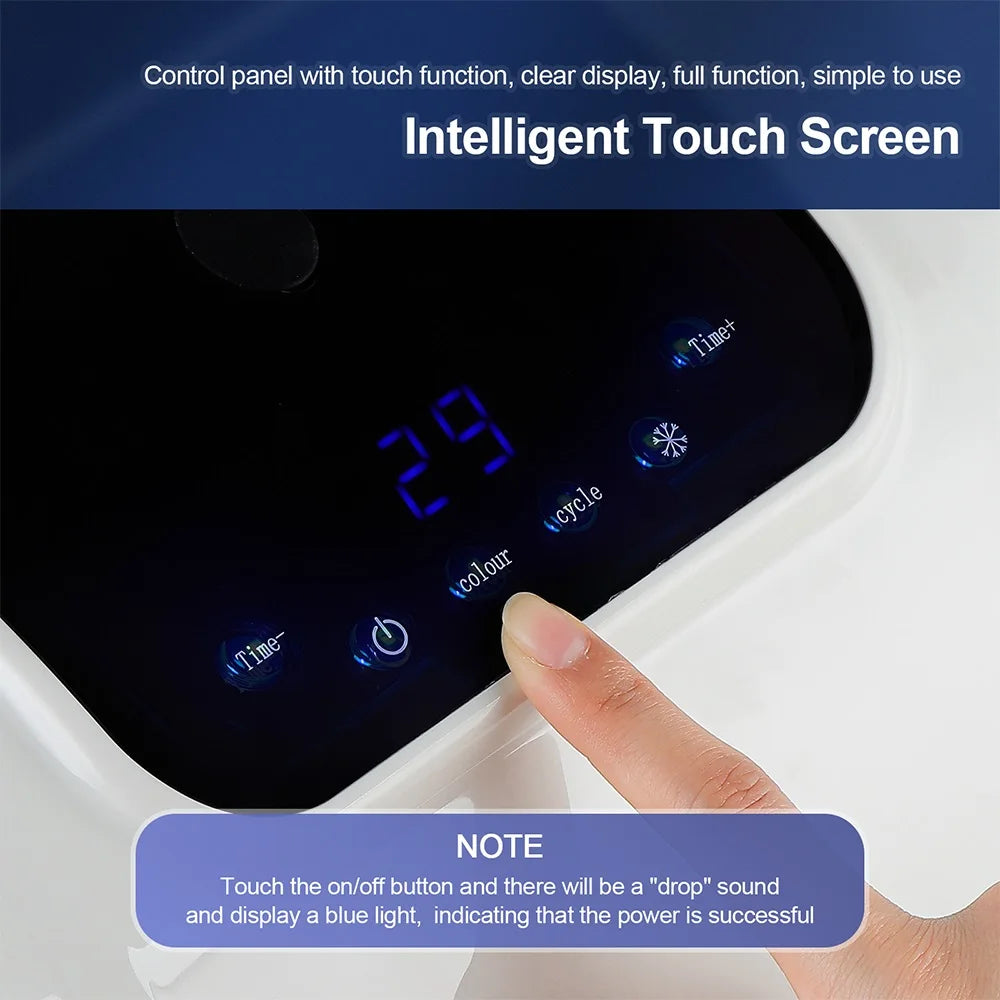 LUNARA LIGHT™ HydroGlow Station – 7-Color LED + NanoMist Therapy for Face & Body