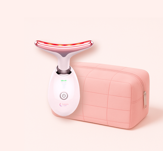 LunaraLight™ 7-in-1 LED Facial Sculptor + Travel Case