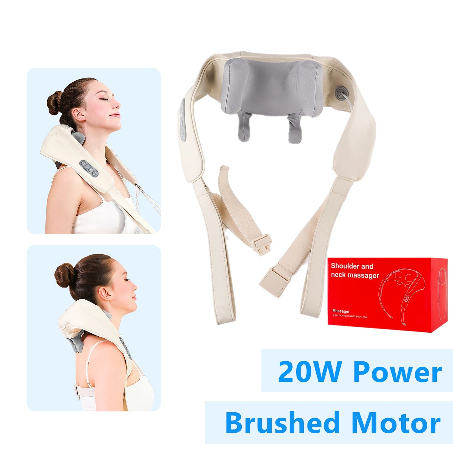 Lunara Light™ Back Neck Shoulder Massager