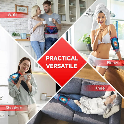 LUNARA LIGHT™ InfraWrap – Red & Infrared LED Belt for Fat Burn and Pain Relief