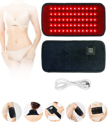 LUNARA LIGHT™ InfraWrap – Red & Infrared LED Belt for Fat Burn and Pain Relief
