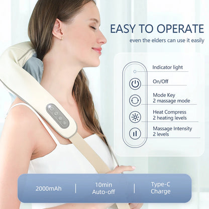 Lunara Light™ Back Neck Shoulder Massager