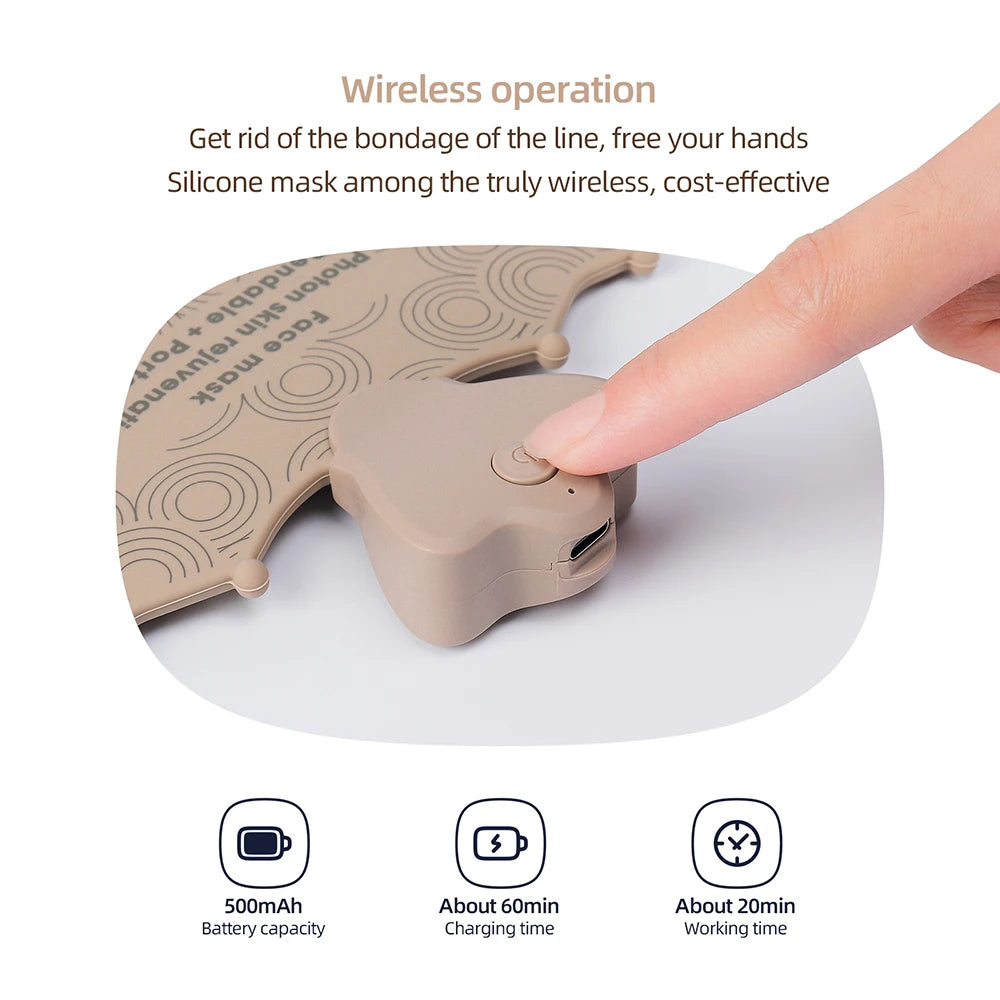 LUNARA LIGHT™ GlowMask Bendable + Portable